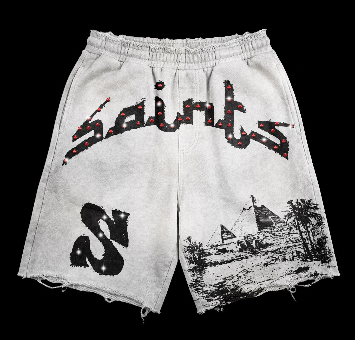 White Saints Short Sets